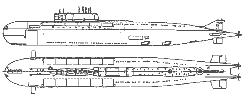 Diagram Kursk Submarine